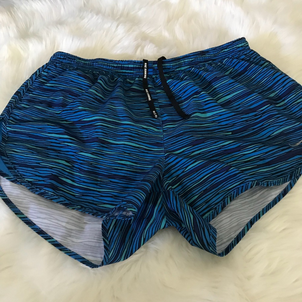 Nike Running shorts blue black large